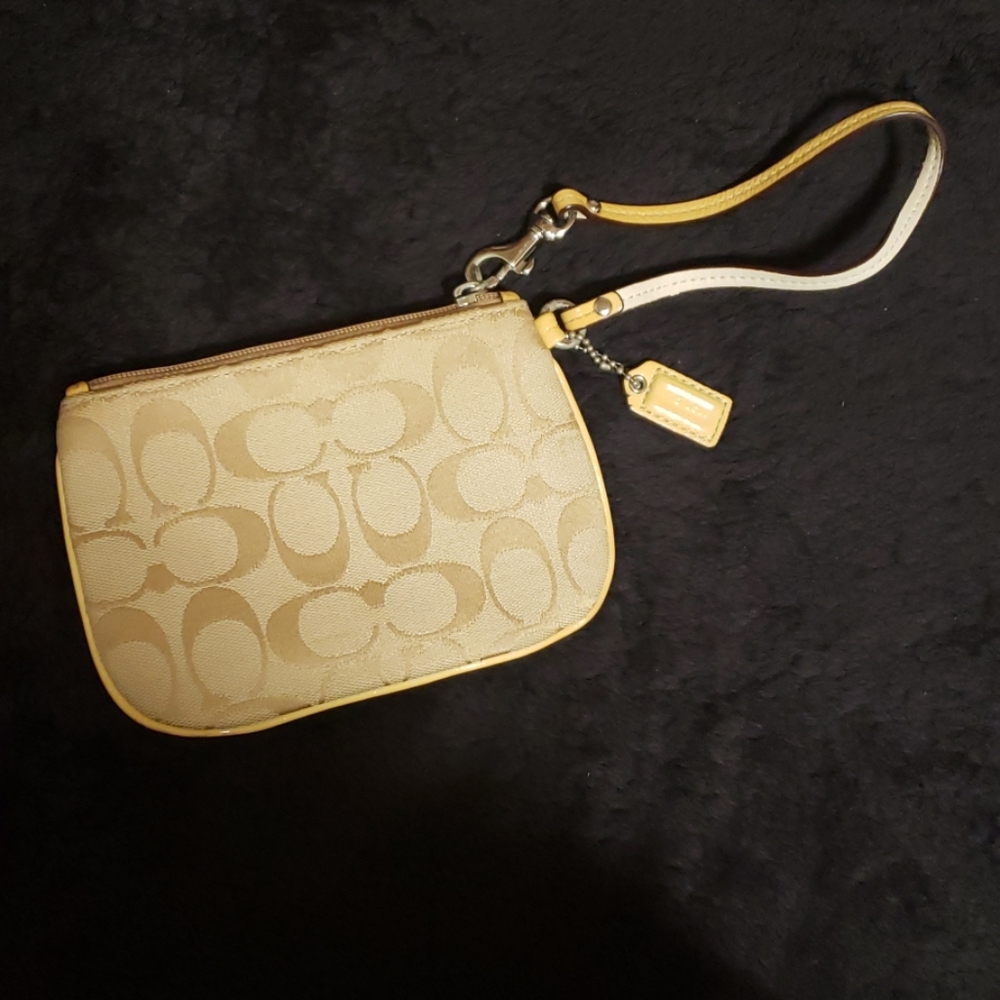 Coach wristlet